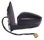 Specchietto Retrovisore sinistro per VOLKSWAGEN POLO 2014-2017 Elettrico Termico Nero C/connettore quadrato Nuovo
