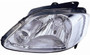 Faro ottico anteriore sinistro per VOLKSWAGEN FOX dal 2009 H4 Elettrico C/ Connettore Tondo Nuovo