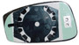 Vetro Specchio destro per FORD KA - 2009 > 2016 Termico C/Piastra Nuovo