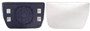 Vetro Specchio destro IVECO DAILY dal 2006 al 2009 Termico C/Piastra Inferiore Nuovo