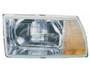 Faro ottico anteriore sinistro per CITROEN C15 dal 1984 al 2006 H4 Bianco con indicatore arancio Nuovo