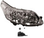Faro ottico anteriore destro per CITROEN C4 dal 2008 al 2010 H7+H1 Nuovo