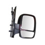 Specchietto Retrovisore destro per FIAT SCUDO dal 2007 al 2016 Meccanico, Nero, Vetro Doppio, Nuovo