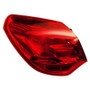 Fanale posteriore sinistro per OPEL ASTRA j dal 2012 al 2016 Rosso, esterno, 5 Porte, Nuovo