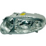 Faro ottico anteriore  sinistro per ALFA ROMEO 147 dal 2000 al 2004 H7+H7+H1, Elettrico, Cromato, Nuovo