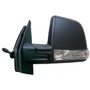 Specchietto Retrovisore sinistro per FIAT DOBLÒ dal 2010 al 2014 Modello combi, Meccanico, Nero, Nuovo