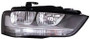 Faro ottico anteriore destro per AUDI A4 RY 01-2012 al 08-2015 H7+H7 Nuovo