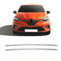 Kit Modanature Griglia Radiatore per RENAULT CLIO 5 dal 2019 Cromate, 2 pezzi, Nuove