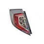 Fanale Posteriore sinistro per HONDA CIVIC dal 2017, con porta lampada, Mod. 3/5 PORTE, Nuovo