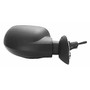 Specchietto retrovisore meccanico destro per DACIA LOGAN I fase 1, 2005-2008, nero, Nuovo