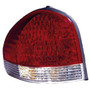 Fanale posteriore sinistro per HYUNDAI SANTA FE I fase 2, 2004-2006, rosso/incolore, Nuovo