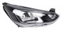 Faro anteriore destro per FORD FOCUS IV fase 1 2018-2021, H7+H1+PY21W, luce di marcia diurna a LED, corpo nero, Nuovo
