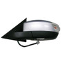 Specchietto retrovisore esterno sinistro elettrico per FORD GALAXY II fase 2, 2011-2014, sbrinamento, foro spia, luce di cortesia, Mod. TITANIO, Nuovo da dipingere