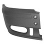 Cantonale anteriore destro per FORD TRANSIT Mk6 2000-2006 foro fendinebbia, grigio, estremità paraurti anteriore