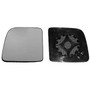 Vetro specchio retrovisore sinistro per FORD TOURNEO CONNECT I ph.2 2006-2009 vetro superiore sbrinato
