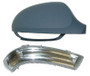 Calotta specchietto retrovisore destro per VOLKSWAGEN PASSAT B6 2005-2010, Luce lampeggiante integrata, Nuovo da verniciare