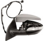 Specchietto retrovisore sinistro elettrico VOLKSWAGEN SCIROCCO 2008-2014, sbrinante, ripiegabile elettricamente, lampeggiante, da verniciare, con luce da terra e specchio convesso: 9 pin - Nuovo