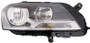 Faro ottico elettrico anteriore destro per VOLKSWAGEN PASSAT B7 2011-2014, H7+H7, versione VALEO, Nuovo