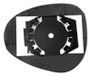 Vetro specchietto retrovisore destro per LANCIA YPSILON I ph. 2, 2010-2011, Nuovo