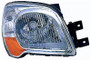 Faro anteriore destro ottico per KIA SPORTAGE 2008-2010, H4, luce lampeggiante arancione, Nuovo