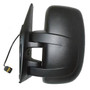 Specchietto retrovisore sinistro elettrico per OPEL MOVANO I fase 2, 2003-2010, sbrinato, nero, Nuovo