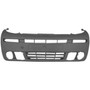 Paraurti anteriore per OPEL VIVARO I fase 1, 2001-2006, (2.5 dCi) fori fendinebbia, da verniciare