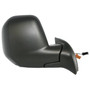 Specchietto retrovisore destro elettrico per PEUGEOT PARTNER II fase 1, 2008-2012, sbrinamento, sonda, nero