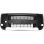 Paraurti anteriore per PEUGEOT BIPPER Combi 2008-2016 (modello Tepee), argento, fori fendinebbia