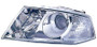 Faro ottico anteriore sinistro per SKODA OCTAVIA II ph. 1 2004-2009, H7+H1, mod. Ambiente, Nuovo