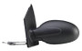 Specchietto retrovisore meccanico sinistro per SMART FORTWO CABRIO, 2000-2007, Nero, Nuovo