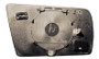 Vetro specchio retrovisore sinistro per MERCEDES (W180-202) CLASSE C 1993-2000, sbrinato, asferico