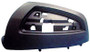 Calotta dello specchietto retrovisore sinistro per MERCEDES (W204) CLASSE C 2007-2011, Nuovo da verniciare
