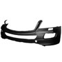 Paraurti anteriore per MERCEDES CLASSE ML Fase 1 2005-2008 (W164), fori lavafari, Nuovo da verniciare