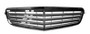 Griglia radiatore centrale per MERCEDES (W204) CLASSE C ph. 1 2007-2011, completo, cromato argento, Mod. Eleganza, Nuova