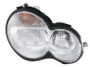 Faro anteriore destro ottico per MERCEDES (W203) CLASSE C COUPE' 2002-2004, H7+H7, Nuovo