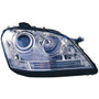 Faro anteriore destro ottico per MERCEDES CLASSE ML Fase 1 2005-2008 (W164), H7+H7, Nuovo