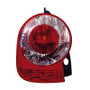 Fanale posteriore sinistro per RENAULT MODUS dal 2004 al 2008, rosso e incolore, Nuovo