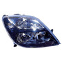 Faro anteriore destro per RENAULT SCENIC I fase 2 1999-2003, H7+H1, sfondo nero, (modello RX4)