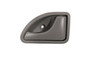 Maniglia porta anteriore destra per RENAULT KANGOO dal 2003 al 2007, interna, Grigia, 6MM, Nuova