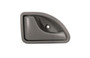 Maniglia porta anteriore sinistra per RENAULT KANGOO dal 2003 al 2007, interna, Grigia, 6MM, Nuova