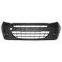 Paraurti anteriore per RENAULT KANGOO II fase 1, 2008-2013, completo, nero, Nuovo