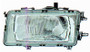 Faro anteriore sinistro ottico per AUDI 80 B3 1986-1991, H4, manuale/elettrico, Nuovo