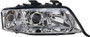 Faro ottico anteriore destro per AUDI A6 II ph. 2 2001-2004, H7+H7, Nuovo