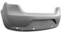 Paraurti posteriore per SEAT LEON II ph. 1 2005-2009, fori radar, nuova da verniciare