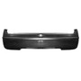 Paraurti posteriore per NISSAN MICRA III (K12) ph.2, 2005-2007, nero, Nuovo