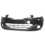 Paraurti anteriore per NISSAN QASHQAI I ph.2, 2010-2014, fori luce AB e lavafari, da verniciare parzialmente