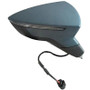 Specchietto retrovisore destro elettrico per SEAT LEON III ph. 2, 2017-2019, sbrinatore, lampeggiante, pieghevole, Nuovo da verniciare