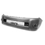 Paraurti anteriore per TOYOTA HILUX PICK UP 2008-2011, nero goffrato, fori allargati, Nuovo