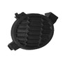 Copertura fendinebbia destra per NISSAN MICRA III (K12) ph.2, 2005-2007, nero, paraurti anteriore