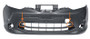 Paraurti anteriore per NISSAN QASHQAI II ph. 1 2014-2017, fori sensore radar, New Black